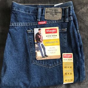 Wrangler Denim Relaxed Fit Pants